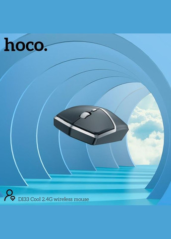 Миша Cool 2.4G wireless mouse DI33 1600dpi бездротова чорна Hoco (293945087)