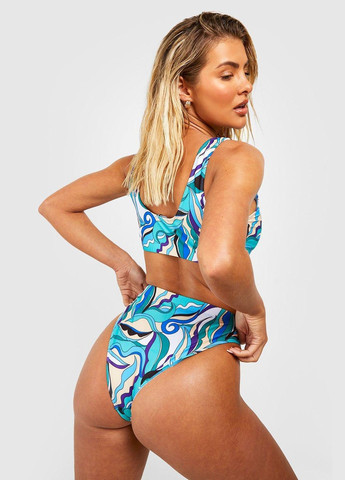 Голубой купальные трусики Boohoo