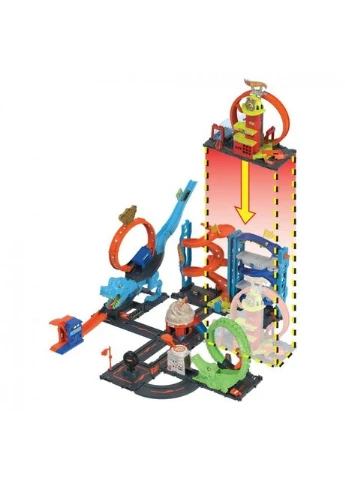 Ігровий набір "Супер петля з пожежною станцією" (HKX41) Hot Wheels (293483809)