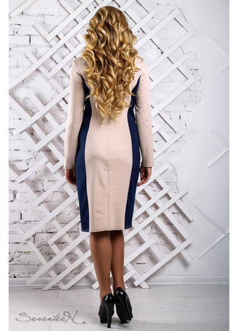 Бежевое платье 854.2325 Seventeen