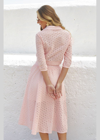 Костюм жіночий літній із прошви комплект спідниця та літній бомбер на гудзиках ST-Seventeen (333832830)