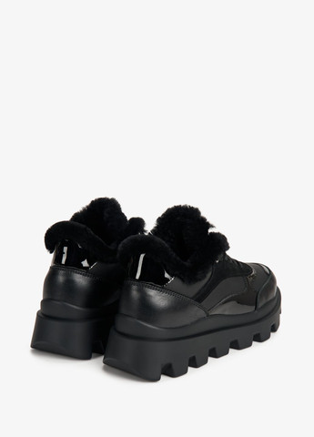 Кроссовки, цвет черный Estro чёрные зима (324030745)