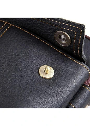 Сумка Чоловіча Чорна Чолвоіча Барсетка Через Плече Seli Vintage (392706995)