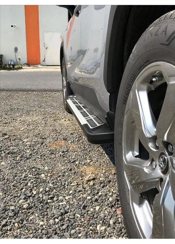 Бокові пороги Sunrise (2 шт., алюміній) для Toyota Rav 4 2019- рр Erkul (392156988)