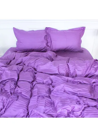 Постельное белье Satin 30-0009 Purple 160х220 (2200005250754) Mirson Satin 30-0009 Purple 160х220 Сімейний (379022212)