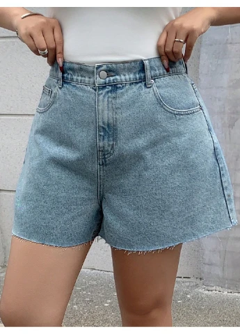 Джинсовые шорты SHEIN (382533904)