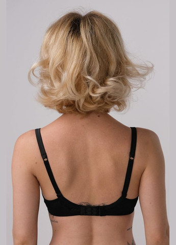 Чёрный бюстгальтер спейсер из кружева Oroblu с косточками полиамид, полиэстер, эластан