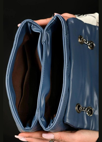 Сумка жіноча блакитна код 7-6020 PTR No Brand (317769247)