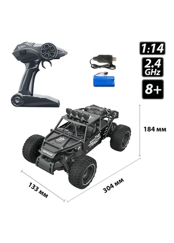 Машинка на радіокеруванні Off-road Crawler – Race (матовий чорний, 1:14) (Термін доставки до 10-ти днів!) MIC (385840823)