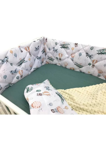 Детский набор в кроватку "Самолетики" Moontime (354827212)