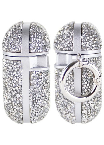 TPU чехол Rock Diamond для наушников Bling World Airpods 1/2 (361078281)