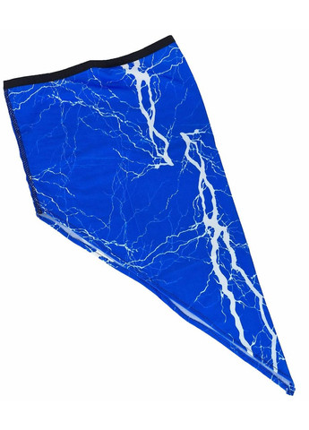 Баф (снуд) для велосипеда 25х48 см блискавки синій (G0001038) No Brand (355802761)