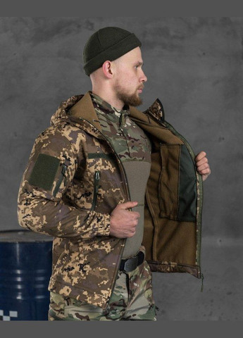 Весенняя тактическая куртка kord пиксель S No Brand (290184671)