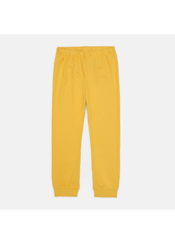 Желтые домашние демисезонные брюки H&M