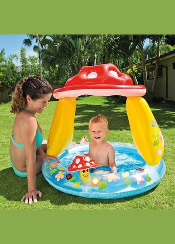 Бассейн детский "Гриб" (Размер: 102х98 см) Intex (369787965)