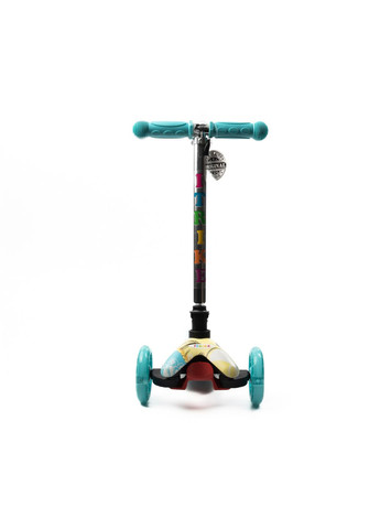 Самокат дитячий триколісний MINI BB 3-013-4-F-WP8 зі світними колесами ПУ, кермо 61-71см, Блакитний iTrike (317590538)