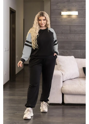Прогулянковий костюм у спортивному стилі Fashion (370642859)