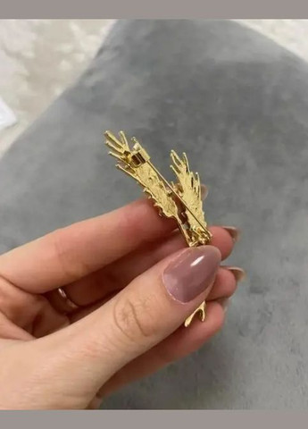 Патріотична брошка Колосок жовто-блакитна No Brand (299386563)