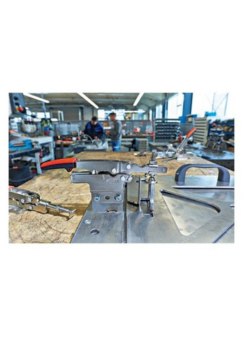 Горизонтальный зажим с открытым плечом и вертикальным основанием 167 мм захват 0-20 мм 0,21 кг STC-HV20 (15437) Bessey (295031440)