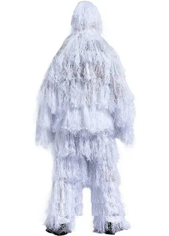 Легкий маскировочный костюм Зима (Белый) No Brand (332635305)