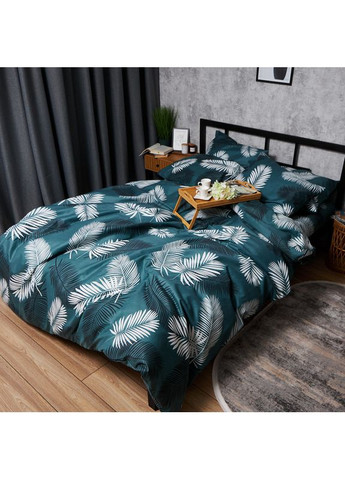 Комплект постільної білизни Микросатин Premium «» King Size 220x240 наволочки 2х70х70 (MS-820007842) Moon&Star Green Oasis (356114244)