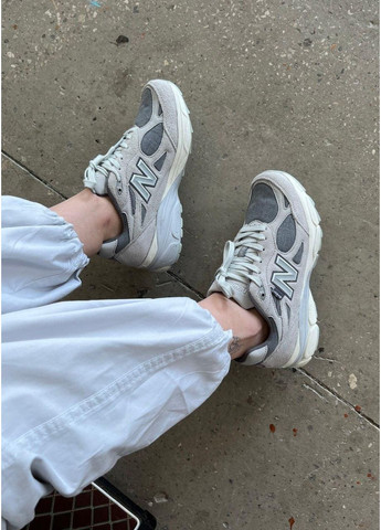 Сірі Осінні кросівки чоловічі new balance 990 levi’s grey v2 нью беланс 990 No Brand