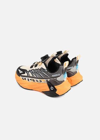 Оранжевые демисезонные кроссовки для мальчика цвет оранжевый cb-00281819 Kimboo