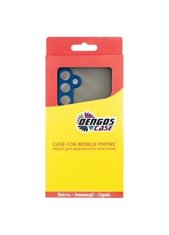 Чехол для мобильного телефона Matte Samsung Galaxy A16 5G (Blue) (DG-TPU-MATT-153) DENGOS Matte Samsung Galaxy A16 5G (Blue) (380250582)