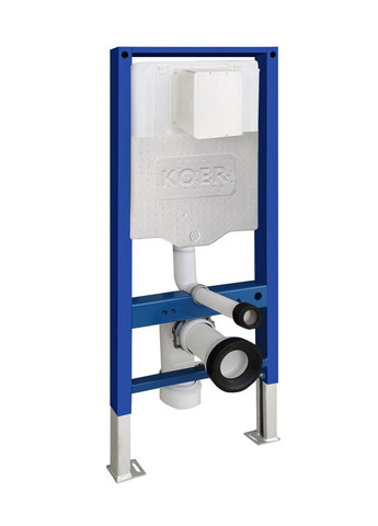 Інсталяція для підвісного унітазу KT-0504-01 500x126x1150mm з панеллю змиву KT-0607-01 Хром (KR5348) KOER (322513138)