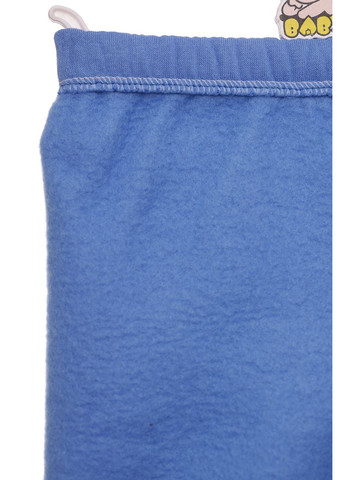 Блакитний зимній костюм на флісі для хлопчика трикотажний ведмедик блакитний 68 см (34118) BABYKROHA