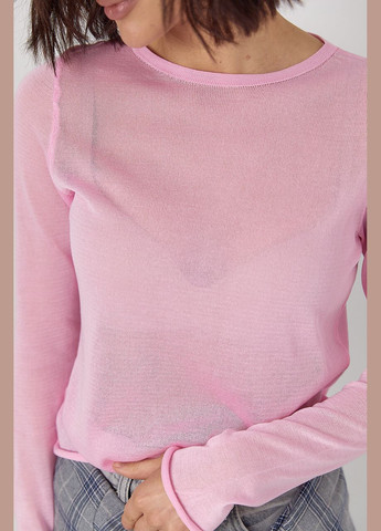 Женский лонгслив с вискозного плетения Lurex (319311919)