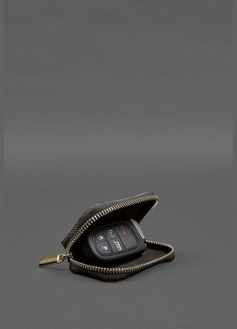 Кожаный чехол для автомобильного ключа тёмно-коричневый краст (A-028317) BlankNote (341307516)