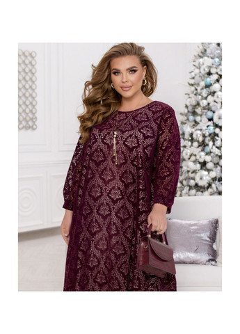 Бордовое платье Liton