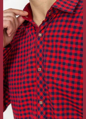 Красная повседневный рубашка в клетку Ager