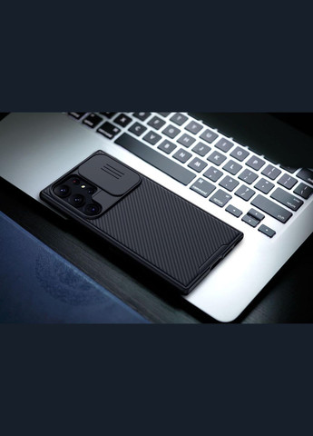 Чохол бампер CamShield Pro Case для Samsung Galaxy S23 Ultra Black Nillkin (324234828)