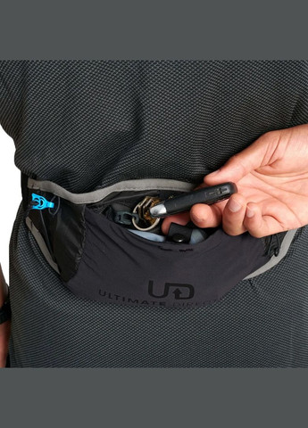 Сумка поясна Race Чорний-Сірий Ultimate Direction (365309154)