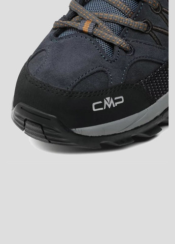 Синие демисезонные темно-синие трекинговые кроссовки rigel low trekking shoes wp CMP
