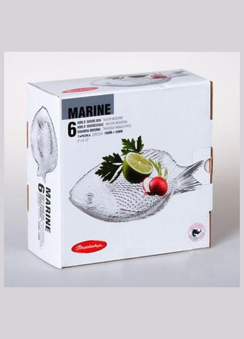 Тарелка сервировочная Marine 196х160мм 1шт Pasabahce (330018099)