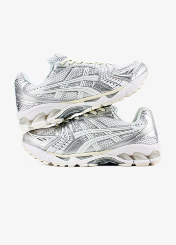 Кросівки жіночі і чоловічі Asics Gel-Kayano 14 white gray | Асікс Гель-Каяно 14 білі сірі No Brand білі всесезони (313653545)