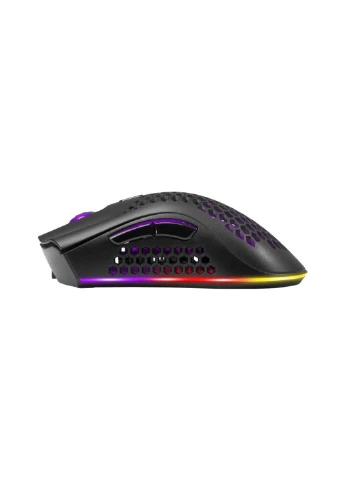 Бездротова ігрова миша Defender Warlock GM-709L RGB (2400dpi) 8-кнопок Чорна No Brand (332635297)
