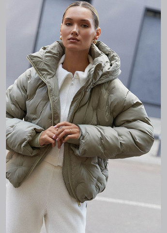 Оливковая зимняя куртка Seventeen