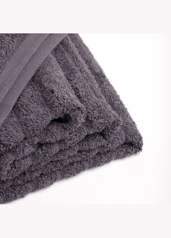 IDEIA полотенце махровое банное 70х130 волна плотность 450 г/м2 серый хлопок серый производство - Узбекистан