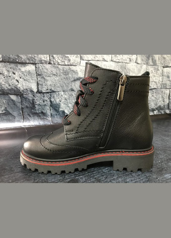 Шкіряні демісезонні черевики для дівчаток, Bistfor Черевики (305576179)