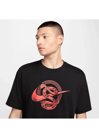 Черная мужская футболка sportswear lny max90 t-shirt black Nike