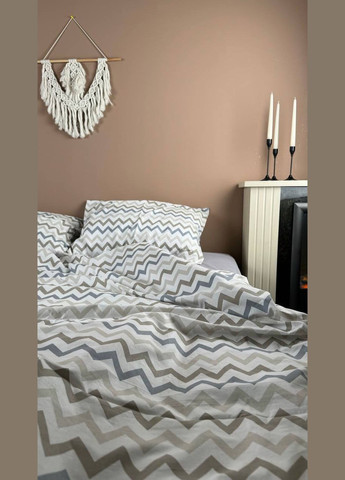 Комплект постельного белья евро Ранфорс 00031 Freshery 0003125 No Brand (346055538)