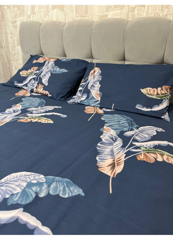 Комплект постельного белья полуторный No Brand полоса сіра (370172883)