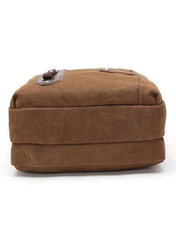 Сумка вертикальна текстильна 20155 Коричнева Vintage (329151942)