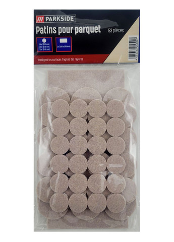 Захисні наклейки, войлочні підкладки для меблів 53 шт. Parkside (308855914)