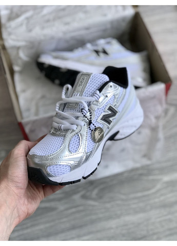 Кроссовки женские New Balance 740v2 White Silver Black | Нью Беланс 740 серебряные No Brand серебряные демисезоны (363841001)