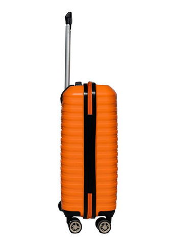 Чемодан маленький S под ручную кладь 43803 полипропилен Оранжевый Snowball (298728855)